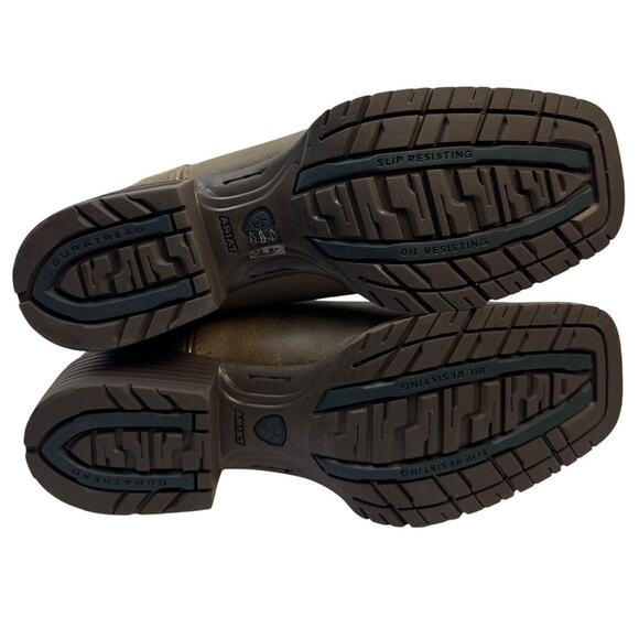 ARIAT Western Boots Hybrid Rancher Stretchfit Women's 10B Leather Square Toe - Picture 7 of 11